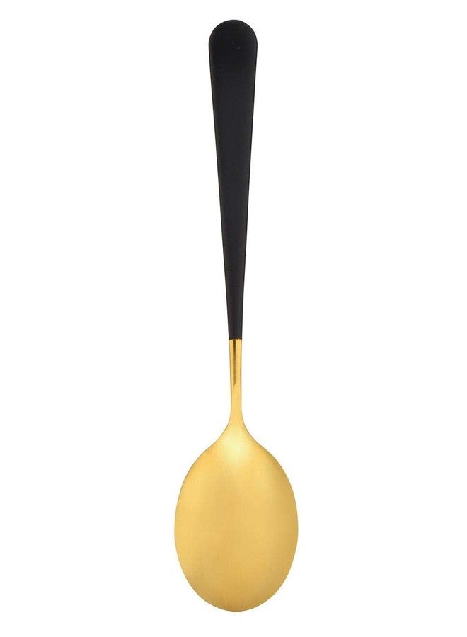 Mockery Stainless Steel Soup Spoon Home Use Rounded Polished Spoon for Restaurant Household Kitchen Use Dishwasher Safe - Image 5